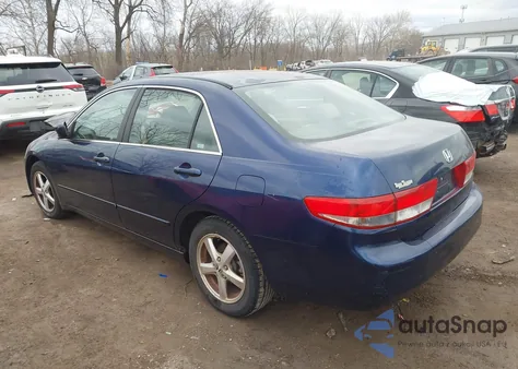 2003 Honda Accord 2.4 Ex from USA, damaged, VIN JHMCM56683C002428